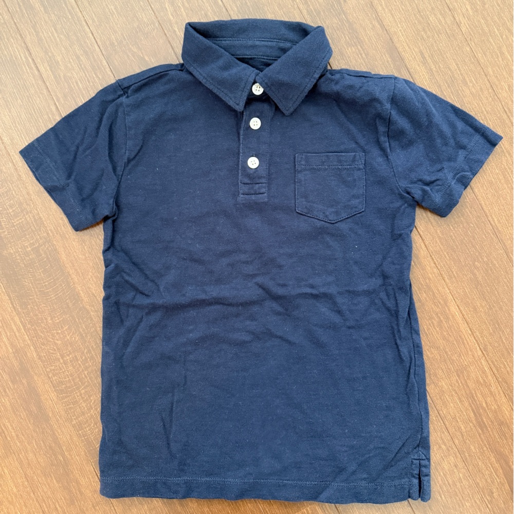 Crewcuts XS Navy Shirt